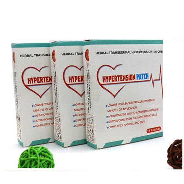 50 patchesProfessional treatment  pure herbs hypertension patch blood pressure-lowing patch