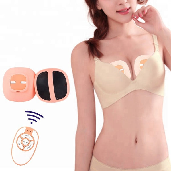Electric Hot Breast Massage Lift Heated Bra Enhancement Machine Pads Massager