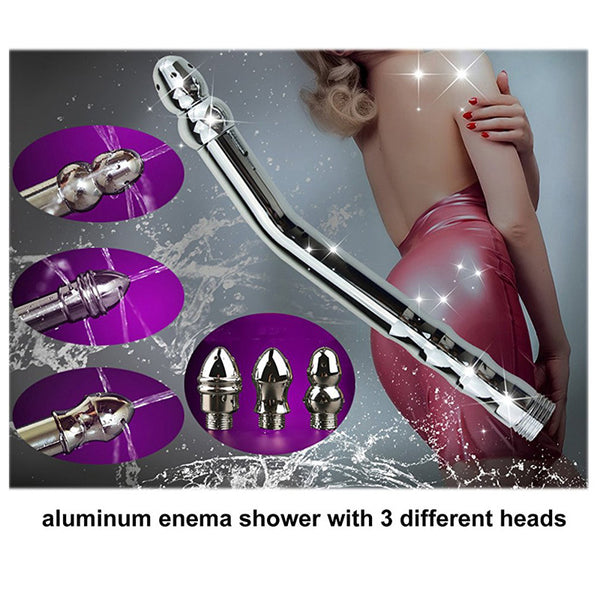 Enema Shower Anal Cleaner 3 Heads Anal Handheld Anus Cleaning Male Female Ducha Higienica Bidet Portable Enema Shower Head