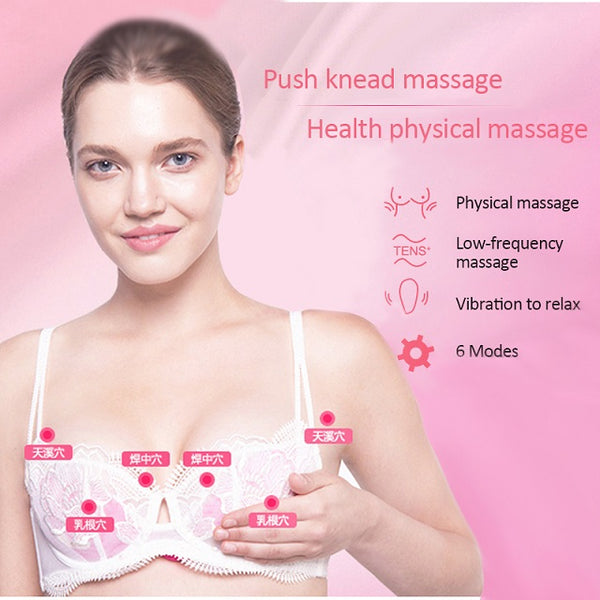 Vibrating breast enhance Electronic Healthy Breast Care Enhancer Enlarger Massage