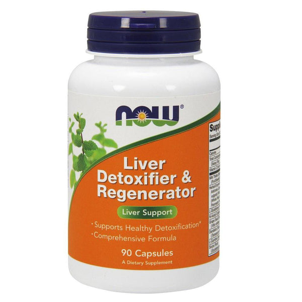 6 bottles Now Foods Liver Detoxifier & Regenerator 90 Capsules