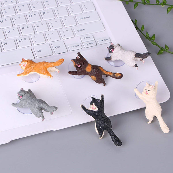 Phone Holder Cute Cat Support Resin Mobile Phone Holder Stand Sucker Tablets Desk Sucker Design high quality Smartphone Holder
