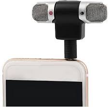 Portable Mini Mic Digital Stereo Microphone for Recorder Mobile Phone New Arrival